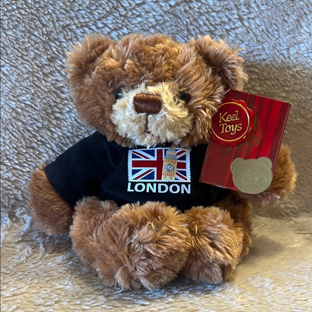 KEEL TOYS Baby London Bear